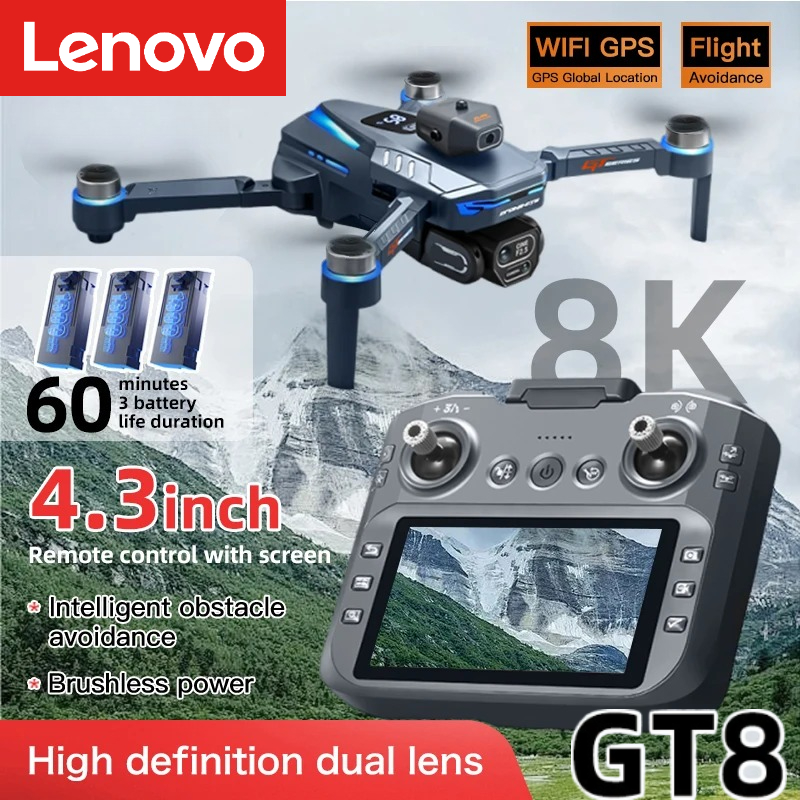 Drone Thermal Imaging - Drone Lenovo GT8 8K Profesional Kamera