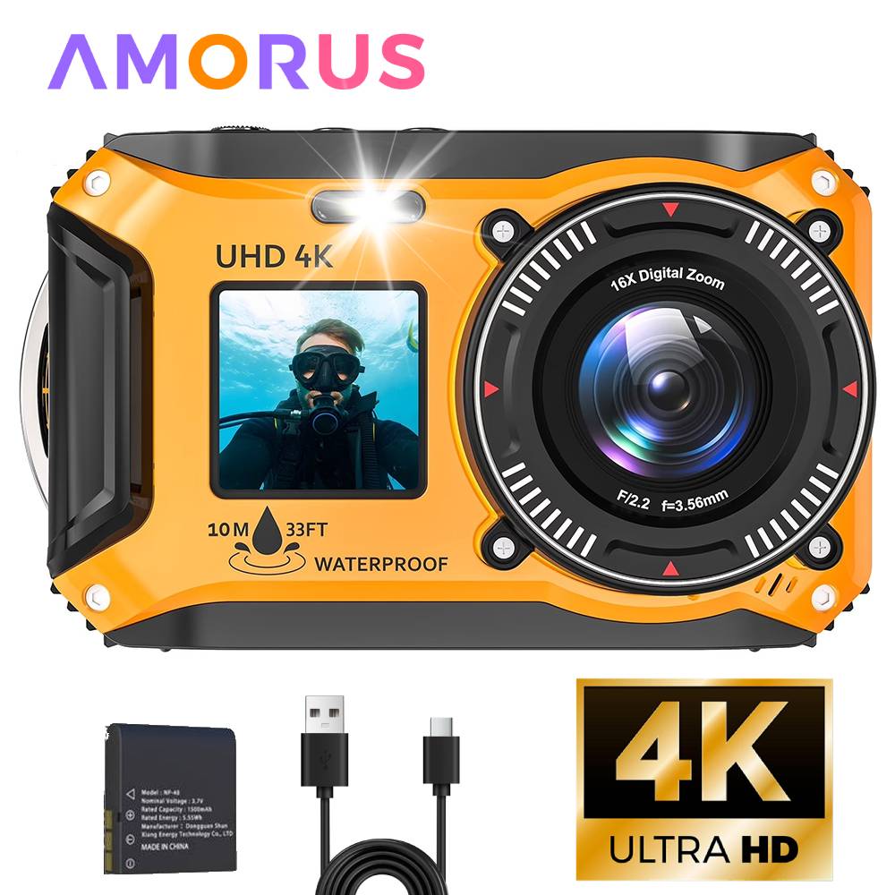 Canon Camera Eos R50 - Kamera Bawah Air 4K 33FT Tahan