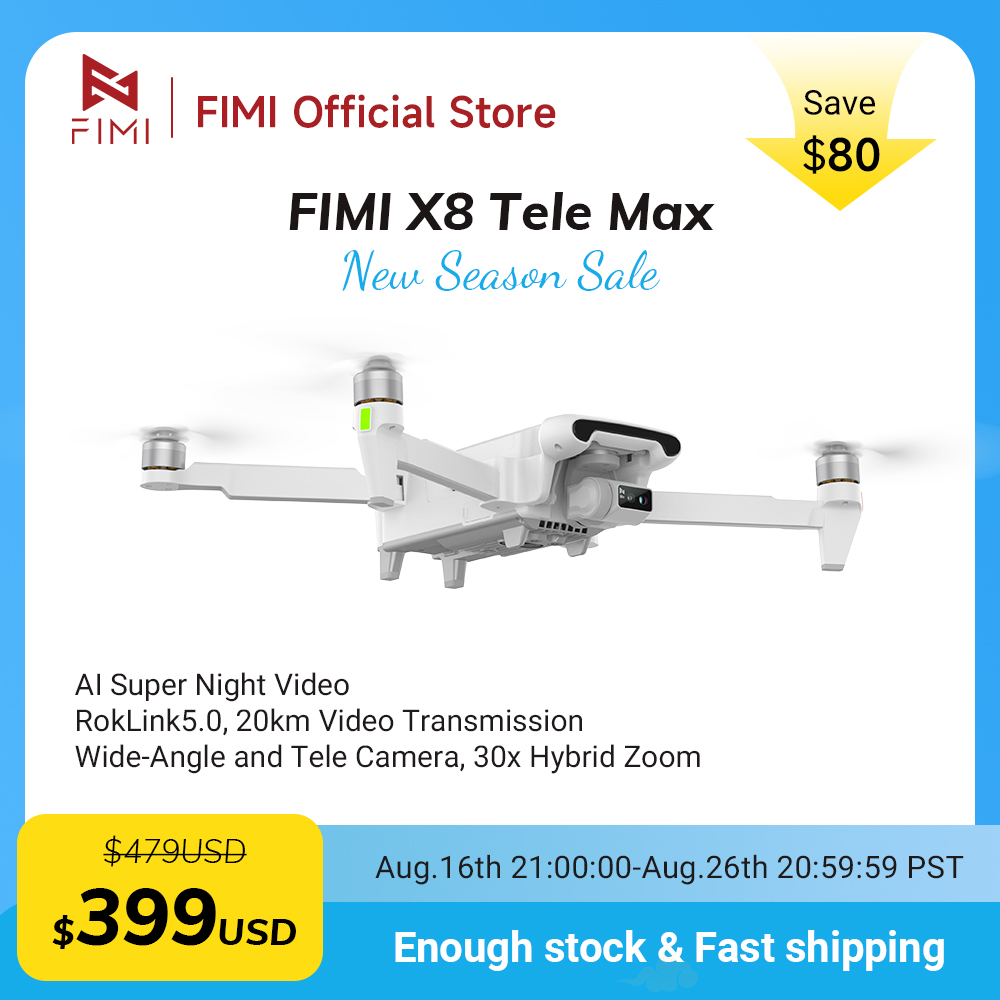 FIMI X8 Tele Max Drone Baru Ka - Drone Thermal Imaging ulasan dan harga